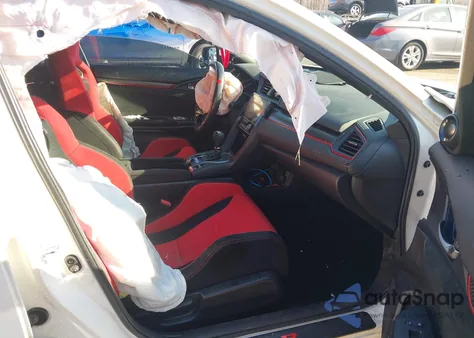 2018 Honda Civic Type R Touring z USA, uszkodzony, nr VIN SHHFK8G75JU204493